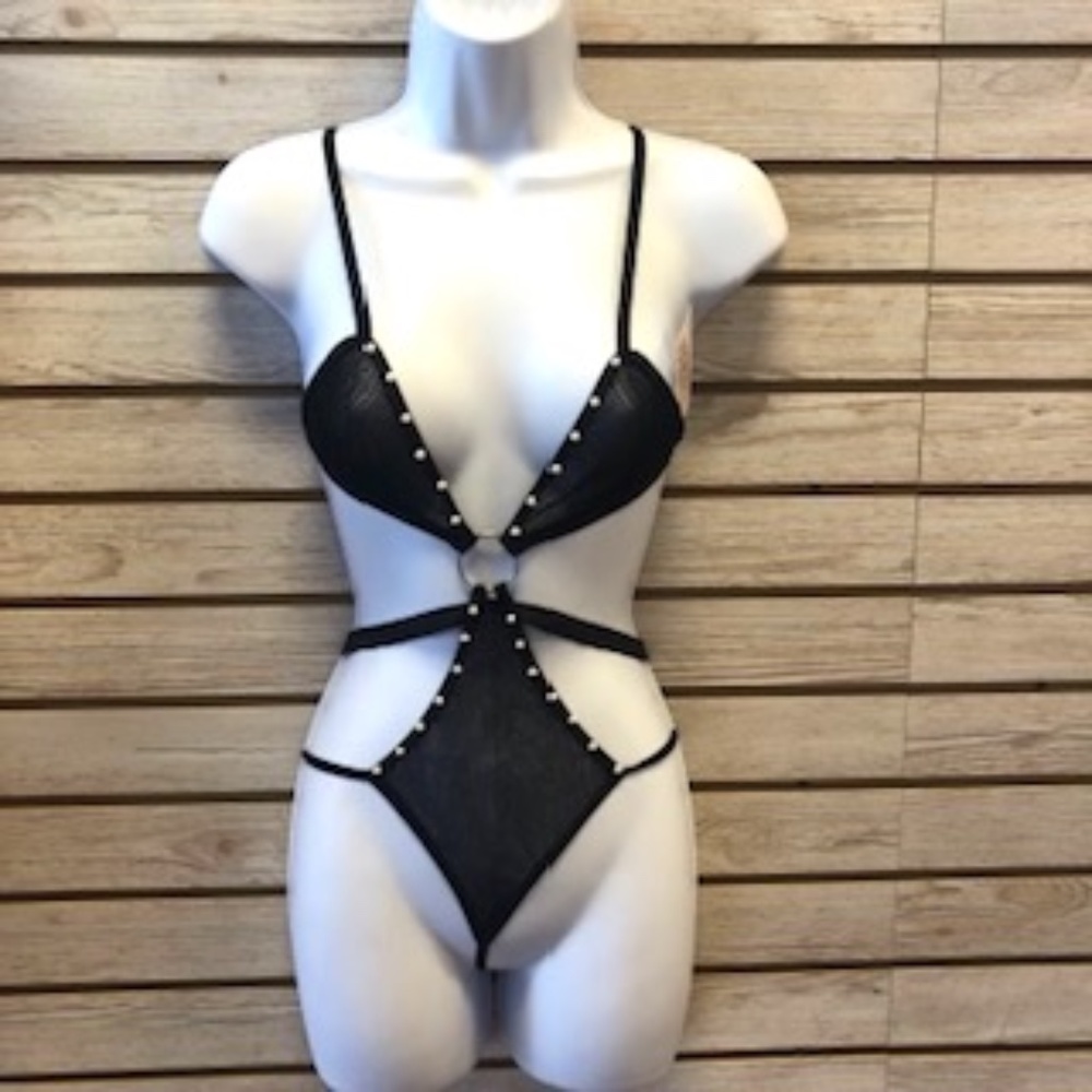 Fishnet O Ring Teddy